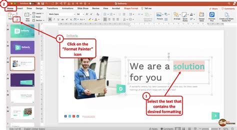 what is a format painter in powerpoint