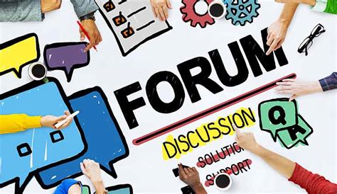 what is a forum discussion