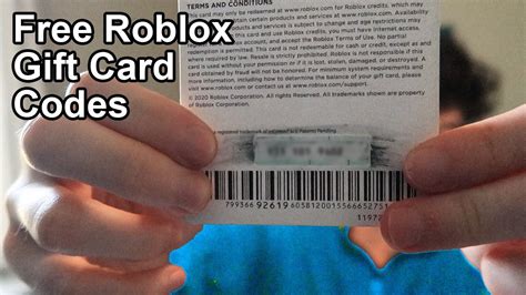 what is a free roblox gift card code