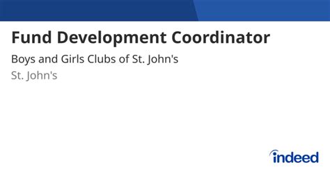 what is a fund development coordinator