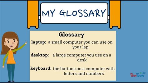 what is a glossary in a book