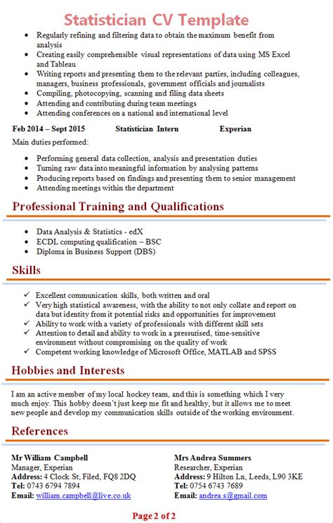 what is a good cv in statistics