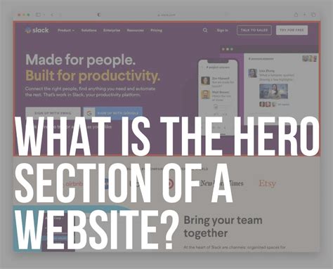 what is a hero image