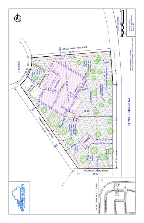 what is a home plot plan