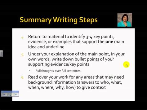 what is a key point in writing