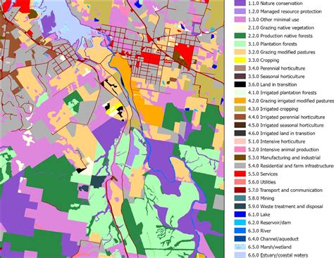 what is a land use map