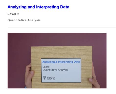 what is a level 2 quantitative study