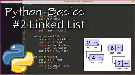 what is a linked list in python