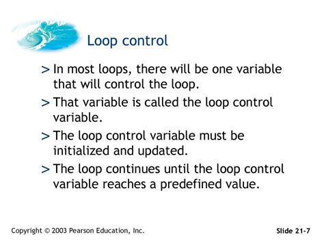 what is a loop control variable