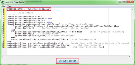 what is a lua script cheat engine