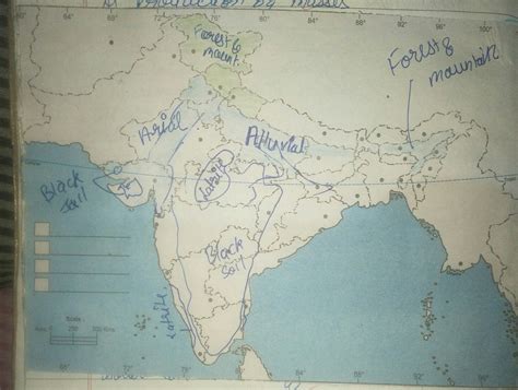 what is a map in geography class 10
