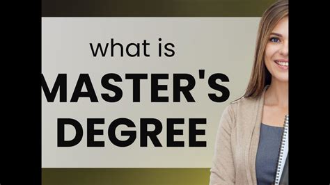 what is a master's degree in english called