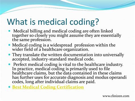 what is a medical coding