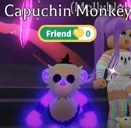 what is a mega capuchin monkey worth in adopt me