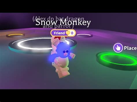 what is a mega snow monkey worth in adopt me