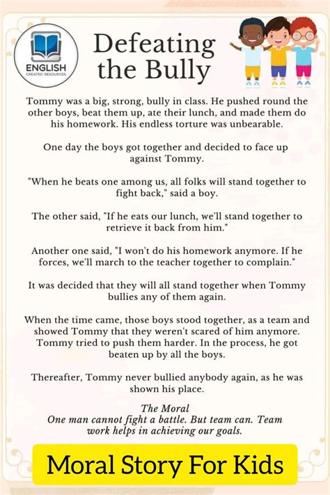 what is a moral lesson in a story