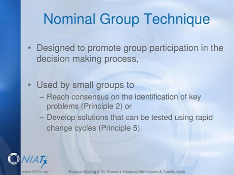 what is a nominal group technique used for