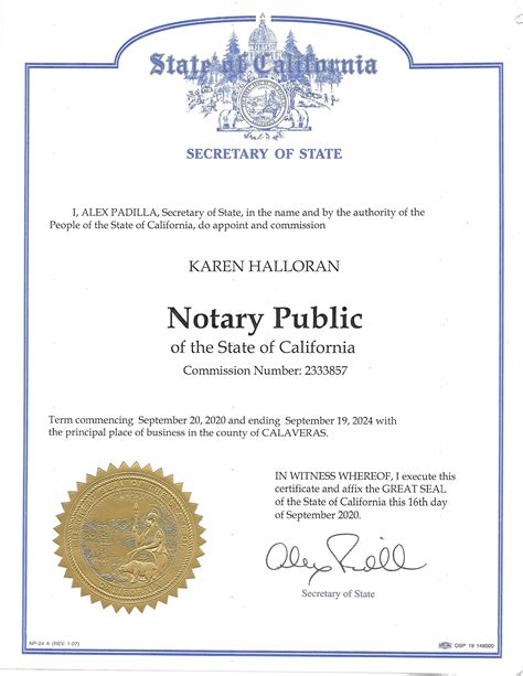 what is a notary certification
