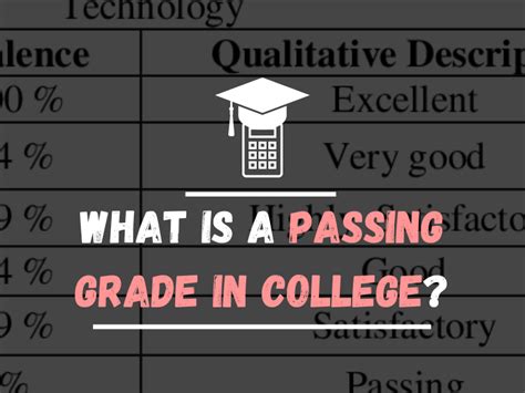 what is a passing grade on a test