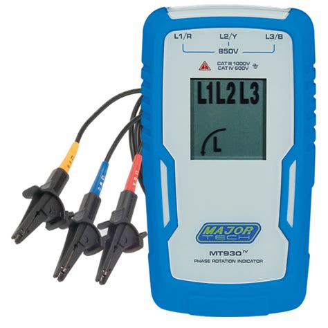 what is a phase rotation meter