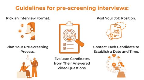 what is a pre screen interview reddit