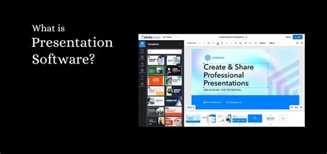 what is a presentation software package