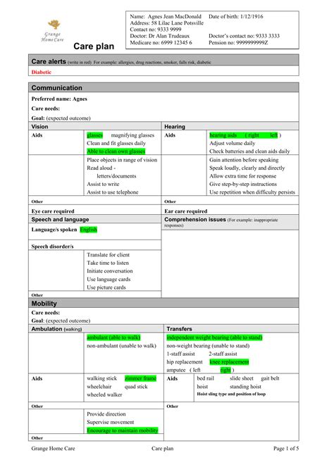 what is a primary care plan
