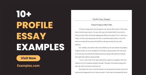 what is a profile essay examples