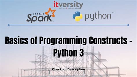 what is a programming construct in python
