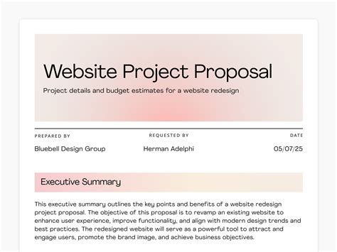 what is a project proposal and examples