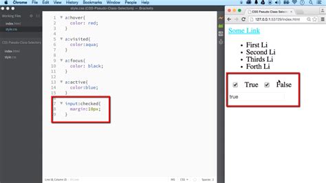 what is a pseudo selector in css