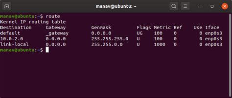 what is a routing table in linux