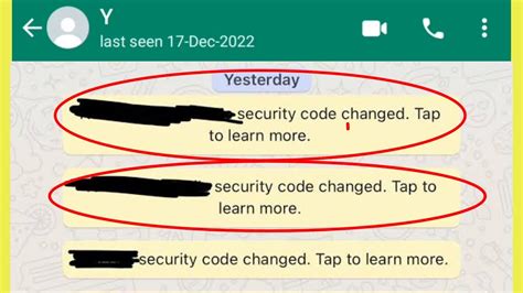 what is a security code for whatsapp
