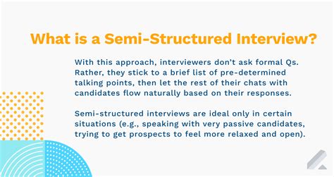 what is a semi structured interview