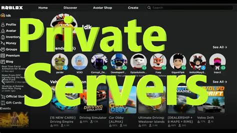 what is a server in roblox