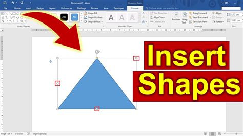what is a shape in word