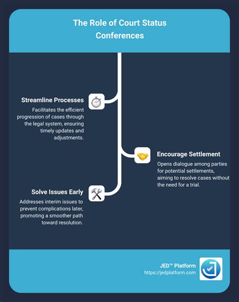 what is a status conference in a custody case