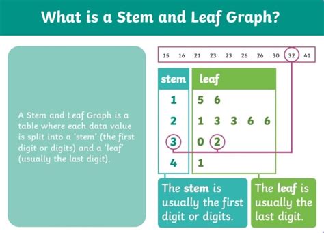 what is a stem and leaf plot diagram