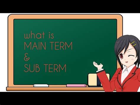 what is a subterm in medical coding