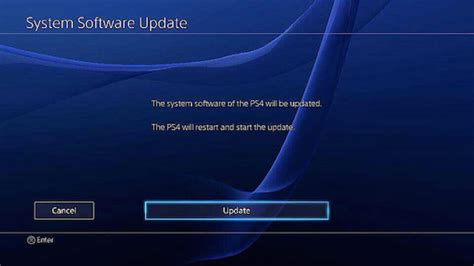 what is a system software update ps4