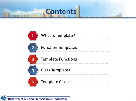 what is a template class 10