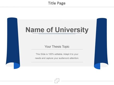 what is a title page in powerpoint