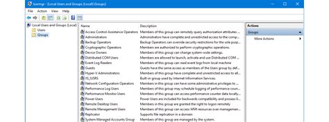 what is a user group in windows