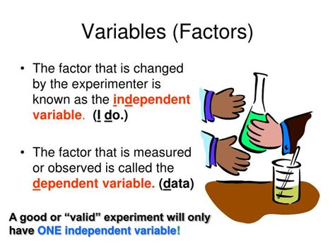 what is a variable factor in science