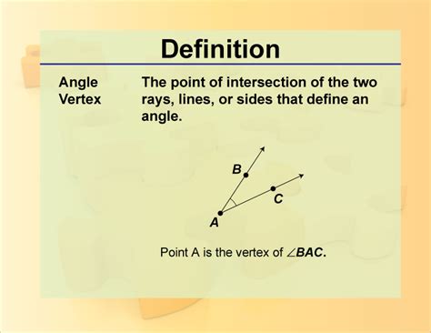 what is a vertex angle