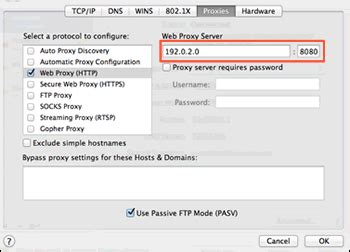 what is a web proxy address for printer