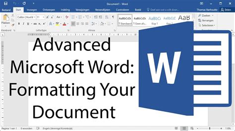 what is a word document format