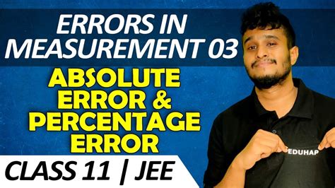 what is absolute error class 11th