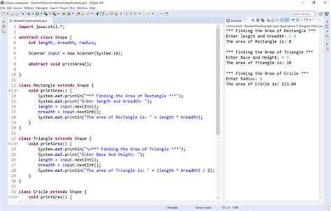 what is abstract class in java with example