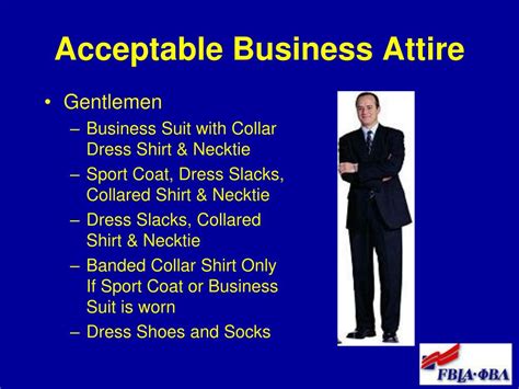 what is acceptable business attire in the united states